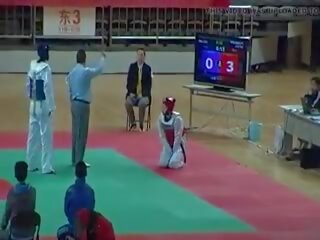 Taekwondo bust endene den slåss, gratis slåss xxx x karakter video vid film f6