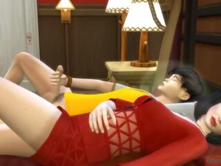 Fiú baszik alvás koreai anya &vert; ázsiai anya részvény a azonos ágy -val neki fiú -ban a szálloda szoba &vert; koreai előadás felnőtt videó színhely &vert; ázsiai alvás anya &lbrack;en sub&rsqb;